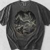 Leif Erikson Northern Lights Shirt, Vintage Exploration Graphic Tee, Comfort Colors Cotton