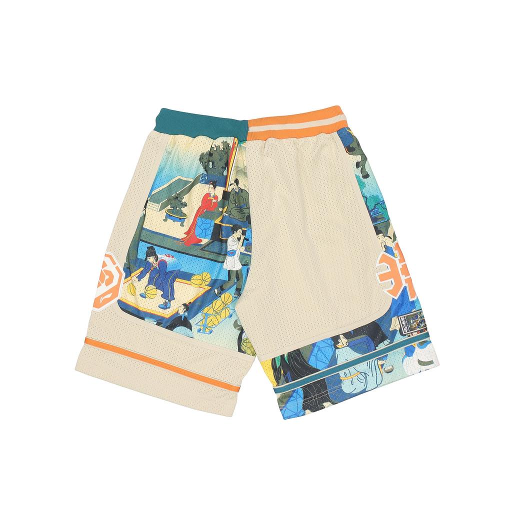 Li Ning Badfive Basketball Series Changan Youth Competition Sports Shorts Men Shorts Colorful AAPQ369-2