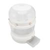 9kg Double Layer Rice Storage Container 6 Grid Rice Dispenser Pressed Rotatable Sealed Dry Food