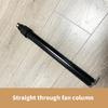 Heavy Duty Metal Fan Support Stick Easily Adjustable Height Support Column Holder for Living Room Bedroom Household Use