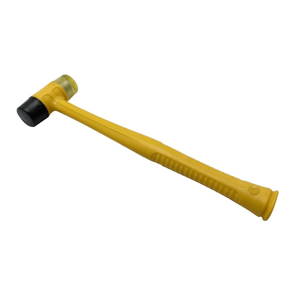 Multi Purpose Rubber Hammer Heavy Duty Mallet Durable & Comfortable Grip Rubber Hammer with Non Slip Handle for DIY