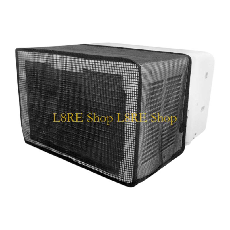 L8RE Breathable Mesh Air Conditioning Cover Full Enclosure Dustproof PVC Texture