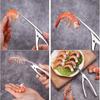Stainless Steel Shrimp Peeler Multifunctional Shrimp Deveining Tool Shrimp Cleaner ShrimpThread Knife Shell Peeler Kitchen Tool