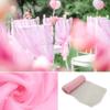5pcs 275cm Chair Bows Reusable Sheer Organza Chair Sashes  Birthday Banquet