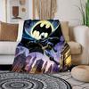 1pc Batman: Gotham Guardian Cartoon Blanket,Portable Throw for Travel & Camping, All Season Cozy Blanket,Ideal Gift