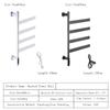 RU in stock Electric Bath Towel Warmer Heating Towel Shelf Rack Towel Dryer Shelf Rotatable Smart Digital Display Bathroom Rack