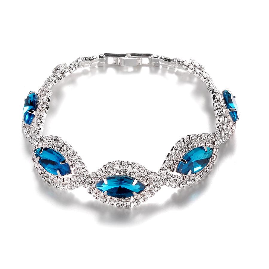 New Collection: European  American Rhinestone Crystal Horse Eye Bracelets