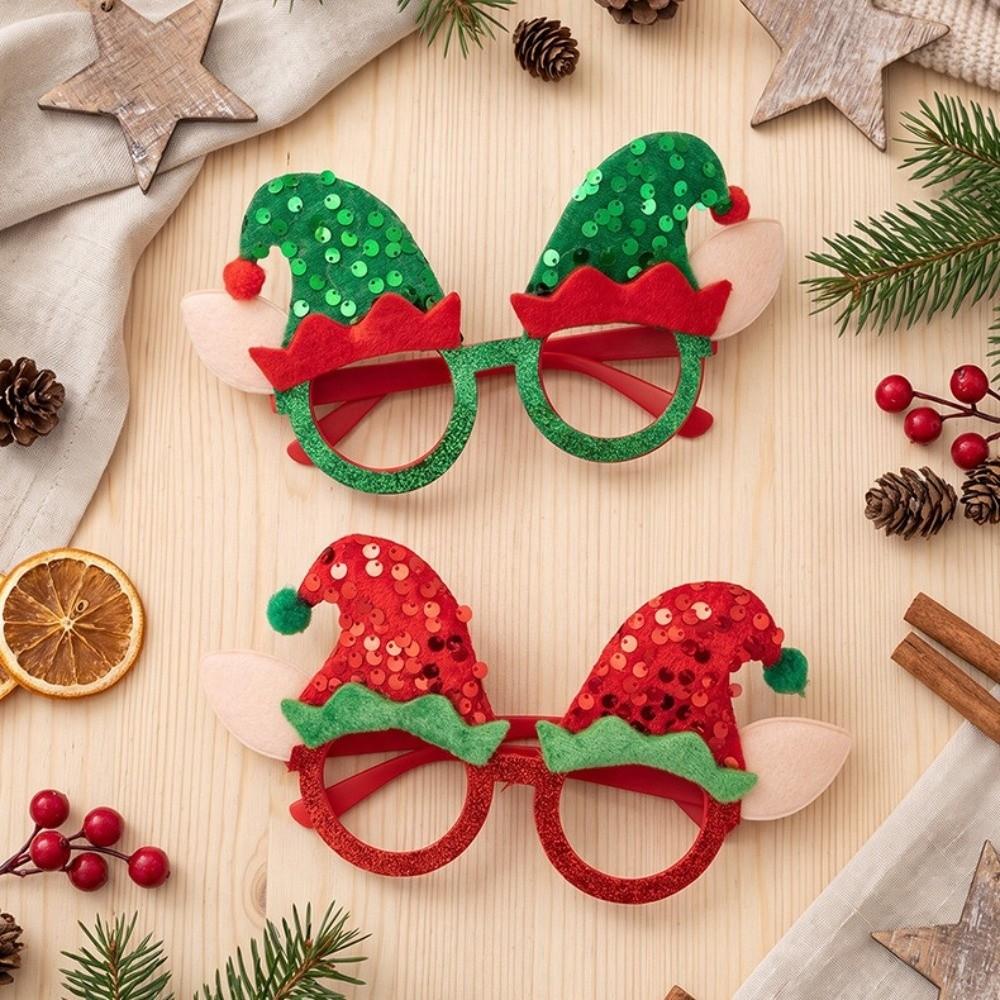 Sequin Decor Party Glasses No Lens Photo Prop New Novelty Eyeglasses Cosplay Event