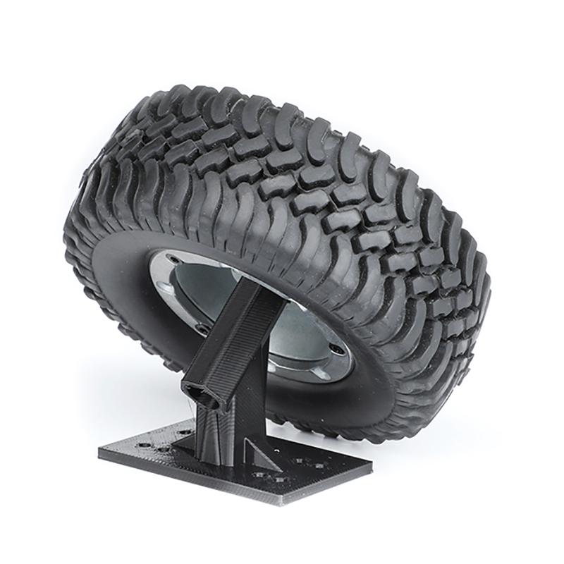 TRX-4 Simulation Inclined 45 Degrees Spare Tire Holder For 1/8 1/10 RC Crawler Car Traxxas TRX4 TRX6 AXIAL RC4WD Diy Parts