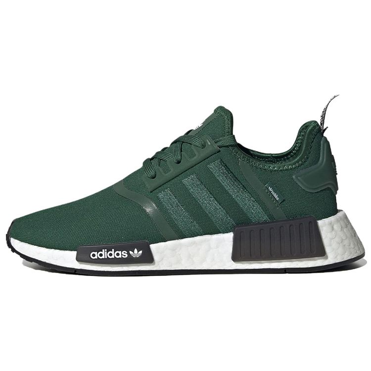 

Adidas Женские кроссовки NMD_R1 Темно-зеленые Основной черный Облачно-белый HQ4280 38⅔