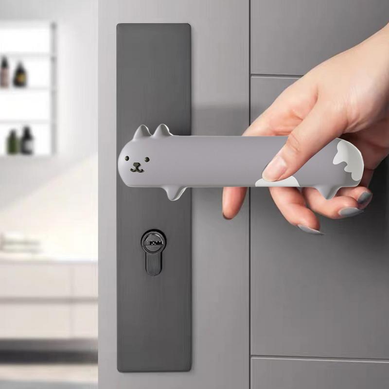Türgriffabdeckung Türgriffgriff Antikollisions-Cartoon Weiches Schutzpolster Babysicherheitsausrüstung Für Hoy Days Und Winter Zuhause