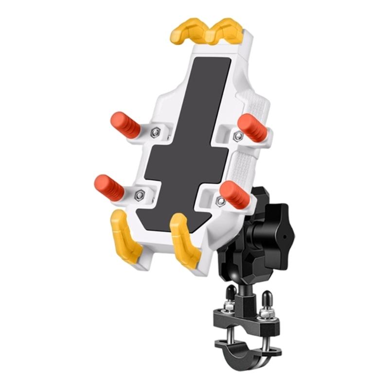 Stable Mount Bike Phone Holder Quick Release Design 360 Rotation Base Compatibles Motorcycles Ebikes