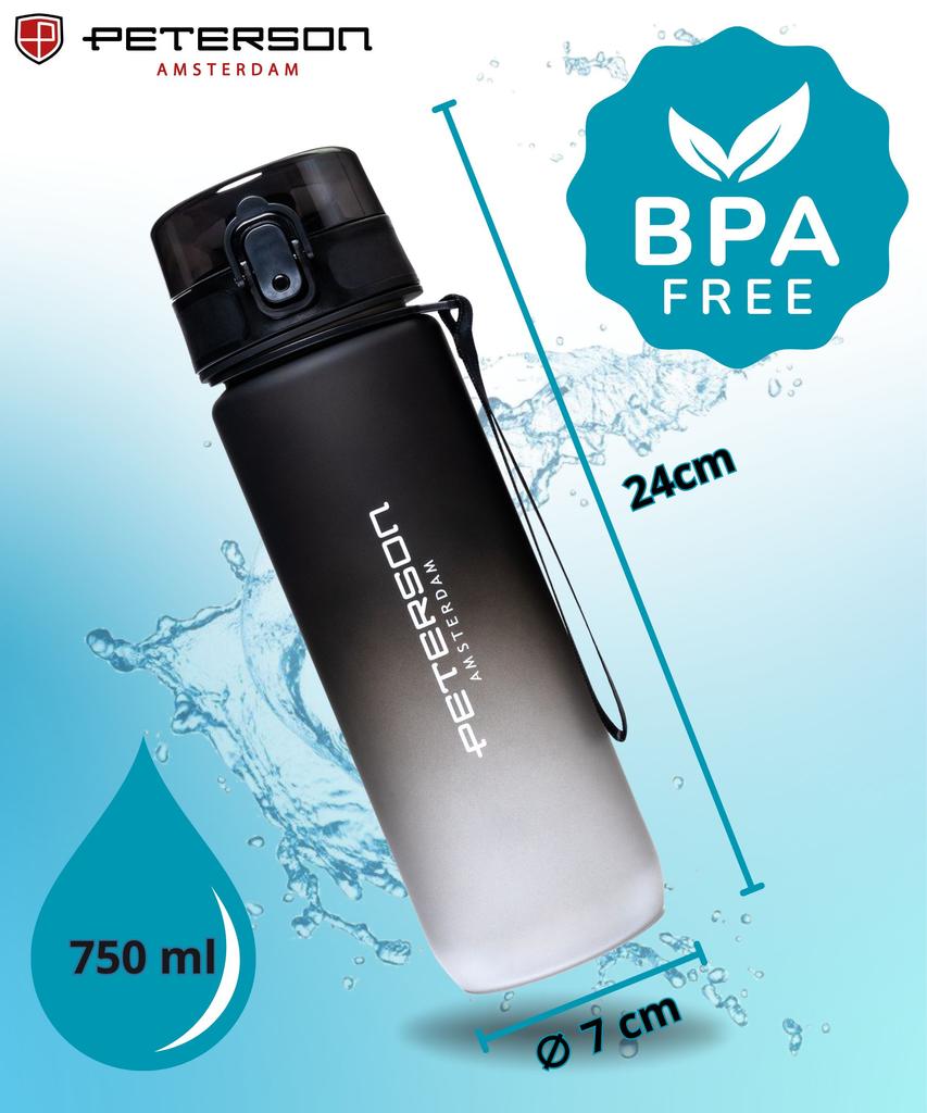 750ml Bottle PTN HY-001-750-9515 Black-White