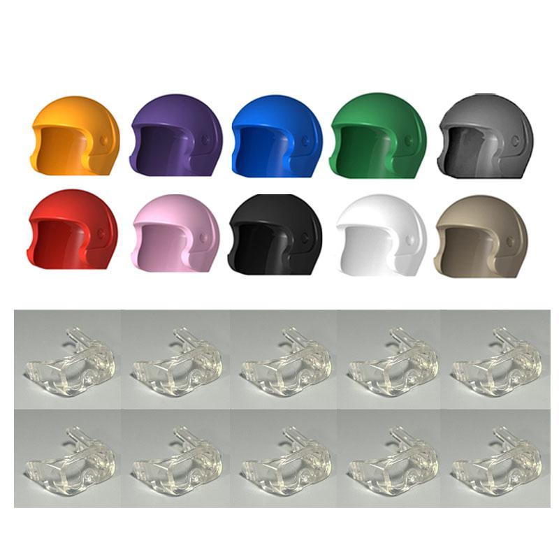 MOC Mittelalterliche Bausteine Charakter Ritter Krieger Zubehörset Helm Schulterrüstung Schild Bogen Pfeil Stein Geschenk Spielzeug X022