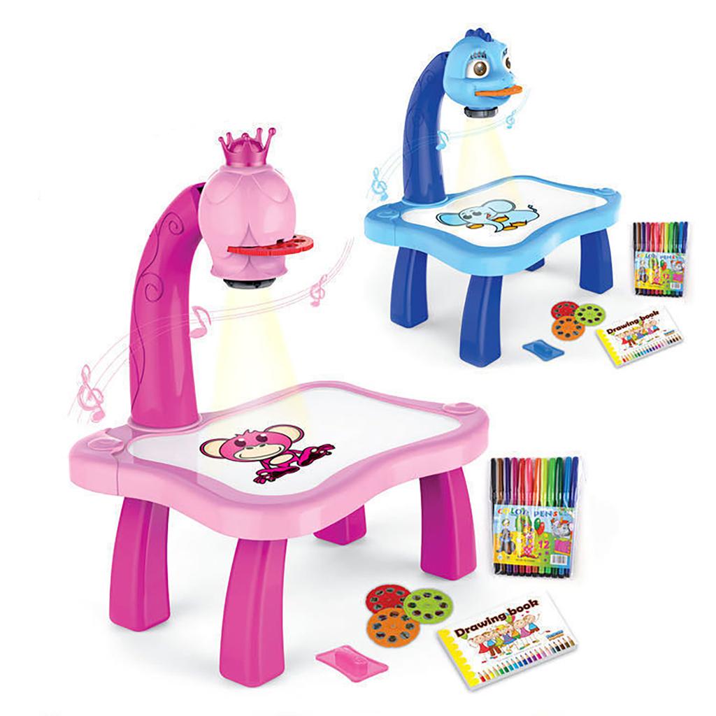 Children'S Projection Drawing Board, Early Childhood Education Drawing Board, Desk Drawing Graffiti, Educational Toys