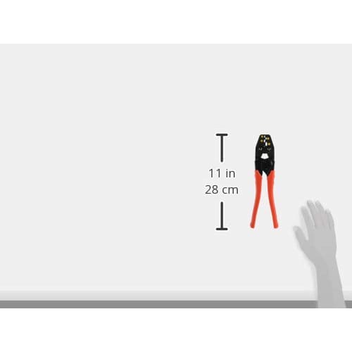 Lobtex AK28A Crimping Tool for Insulated Closed-End Connectors, CE1, 2, 5, and 8