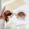 Children'S Sunglasses Super Cute Shell Children'S Sunglasses Men'S And Women'S Outdoor Sunshade Anti-Ultraviolet Glasses