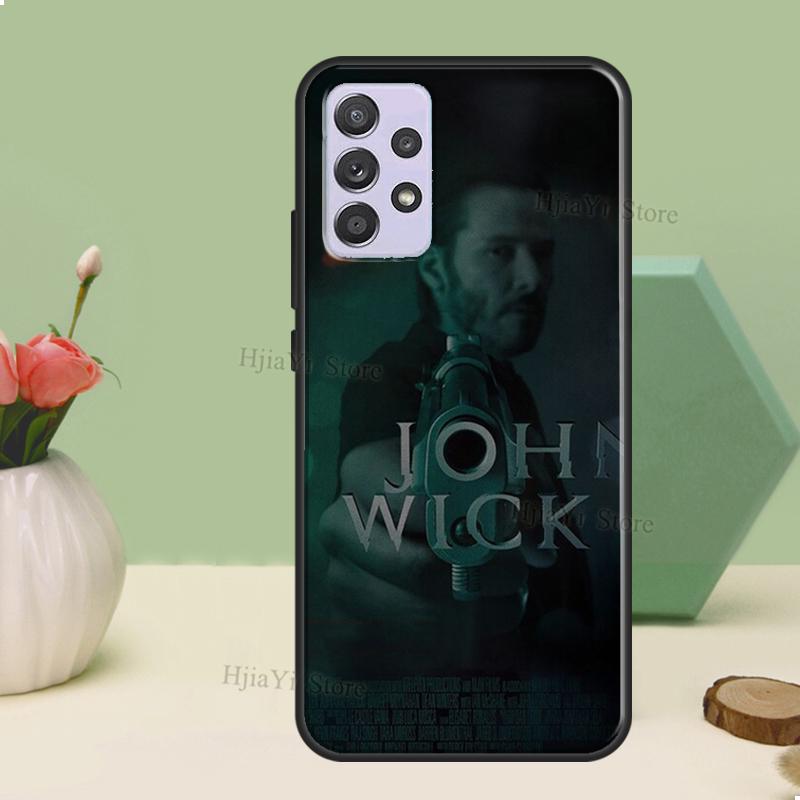 

John Wick Case For Samsung A54 A34 A24 A14 A51 A71 A12 A22 A32 A52 A72 A73 A33 A53 A13 Back Cover Samsung A52S 5G