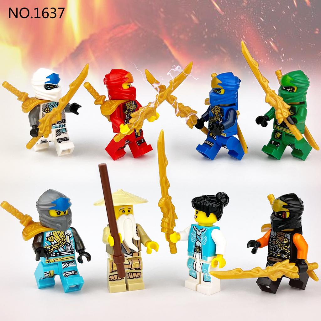 Movie Series Doll Children's Building Blocks Toy Accessories Gift