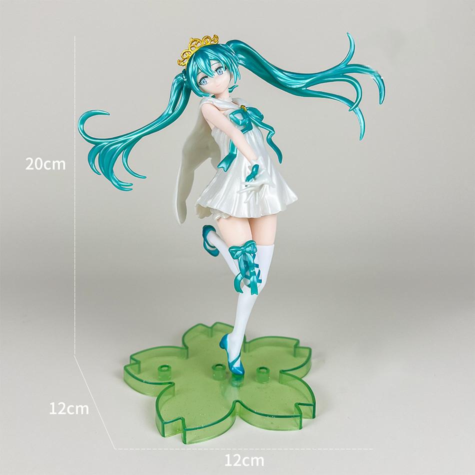 Hatsune Miku Figure Anime Girl Model Desktop Decor Collectible Doll Gift For Fans Future Vocaloid Statue Japanese Kawaii Otaku