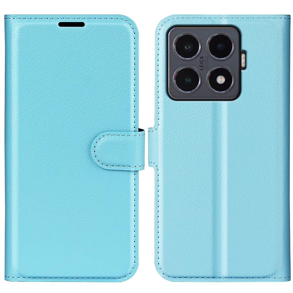 For Xiaomi 15T Pro Case Litchi Texture Shockproof Leather Wallet Phone Cover