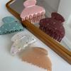 Retro Acetic Acid Rhinestone Semicircle Hair Clip Headwear Korean Style Shark Clip Girls Hair Claw
