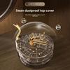 Swan Multi-Grid Jewelry Organizer for Necklace Earrings Rings Bracelets Rotatable Necklace Organizer Home Decoration Gifts