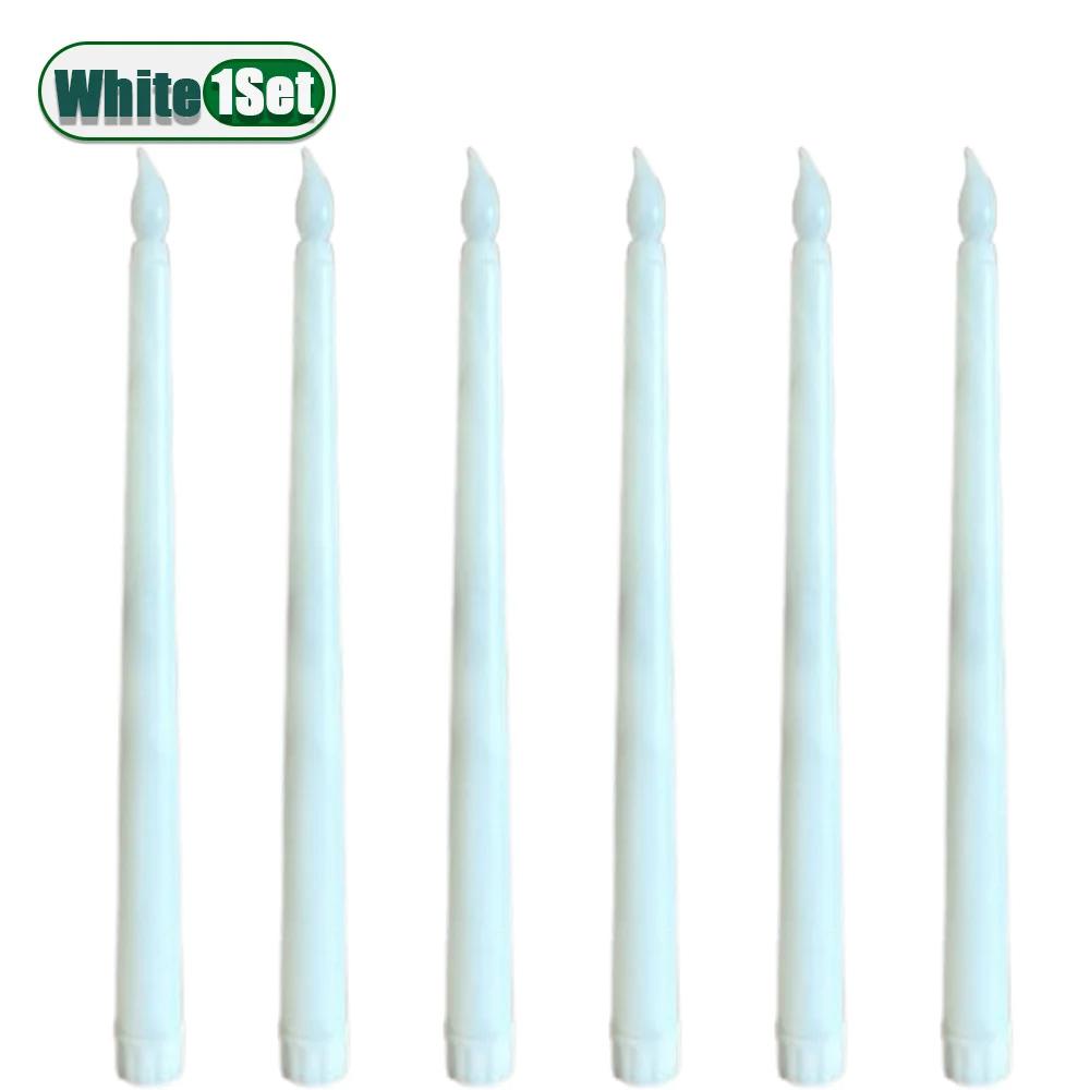 Elegant LED Flameless Candle with Slow Breathing Flicker Effect Ideal for Wedding Halloween Christmas Party Decor for Any Scene