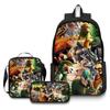Cartoon Printing Casual Shoulder Bag Junior High School Students Large Capacity Backpacks