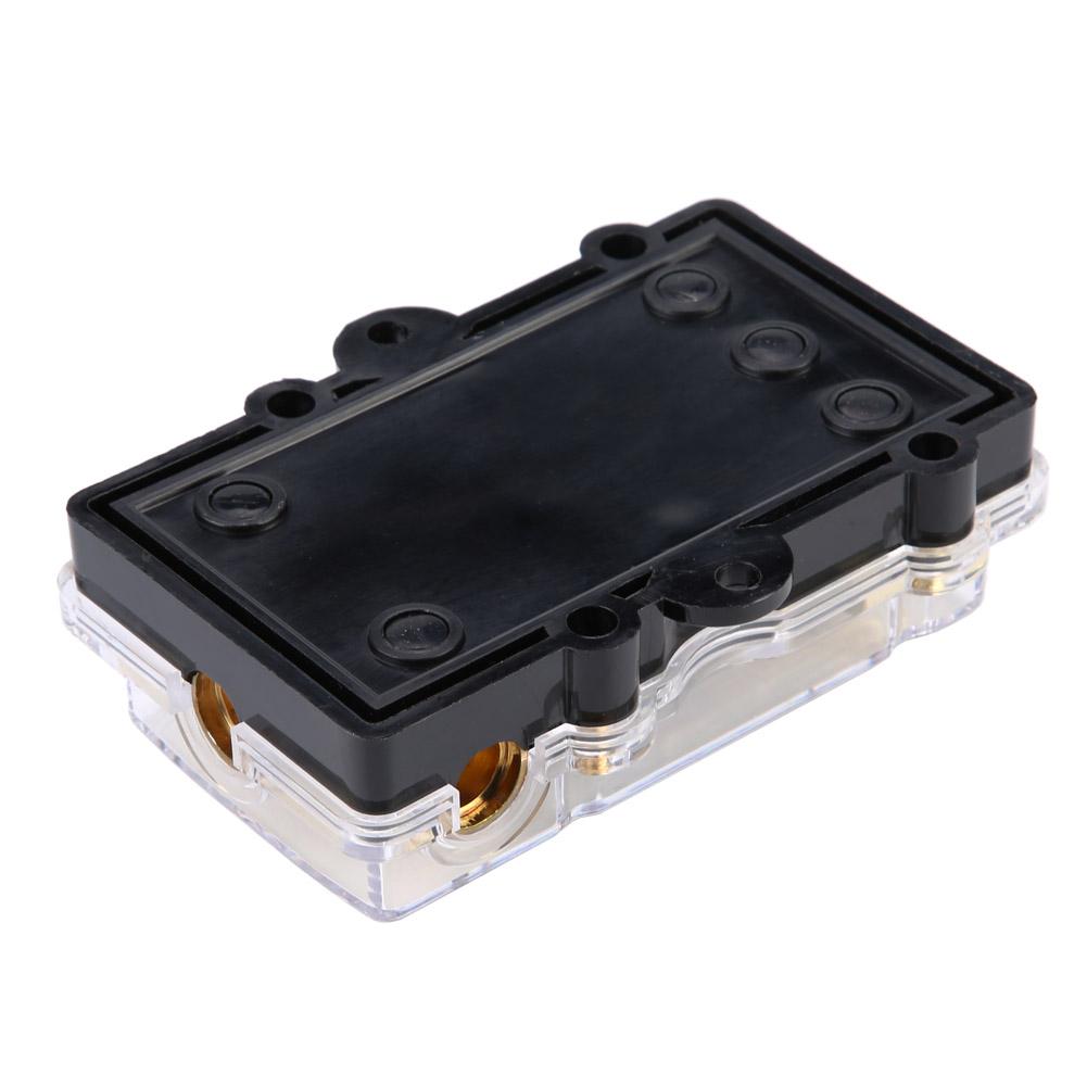 24V 60A Car Auto Stereo Audio Circuit Blade Fuse Holder Box Block 1 in 3 Ways Out