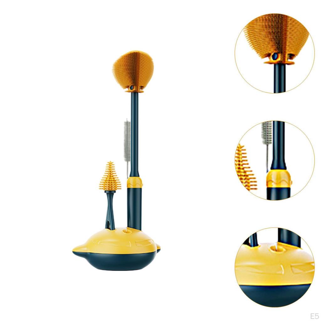 Milk Bottle Cleaning Brush Soft Water for Drinking Glasses Mugs