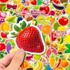 100 Fruits And Vegetables Small Fresh Ins Graffiti Stickers Notebook Biy Children'S Stickers