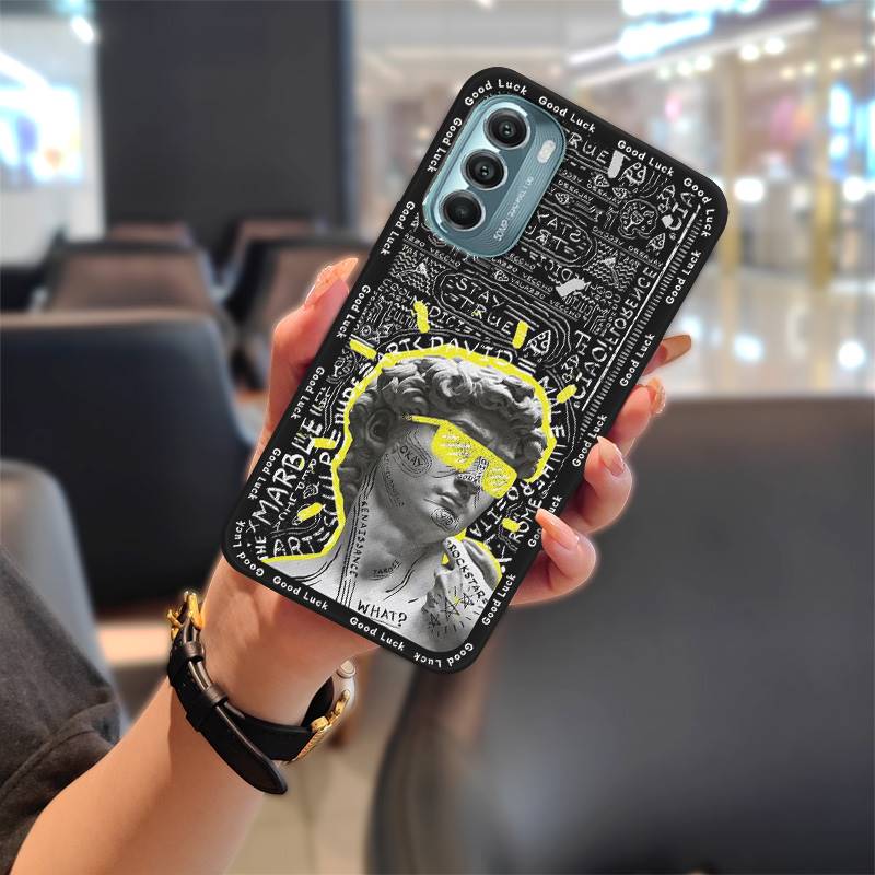 Silicone Back Cover Phone Case For MOTO G Stylus 5G 2022 Cover Cartoon Soft case Cute Shockproof Full wrap Durable TPU