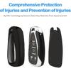 For Chevy Key Fob Cover With Keychain,Soft TPU Full Protector Key Shell Case For Chevy Malibu Camaro Equinox BlazerTraverse Cruze Sonic Volt Spark