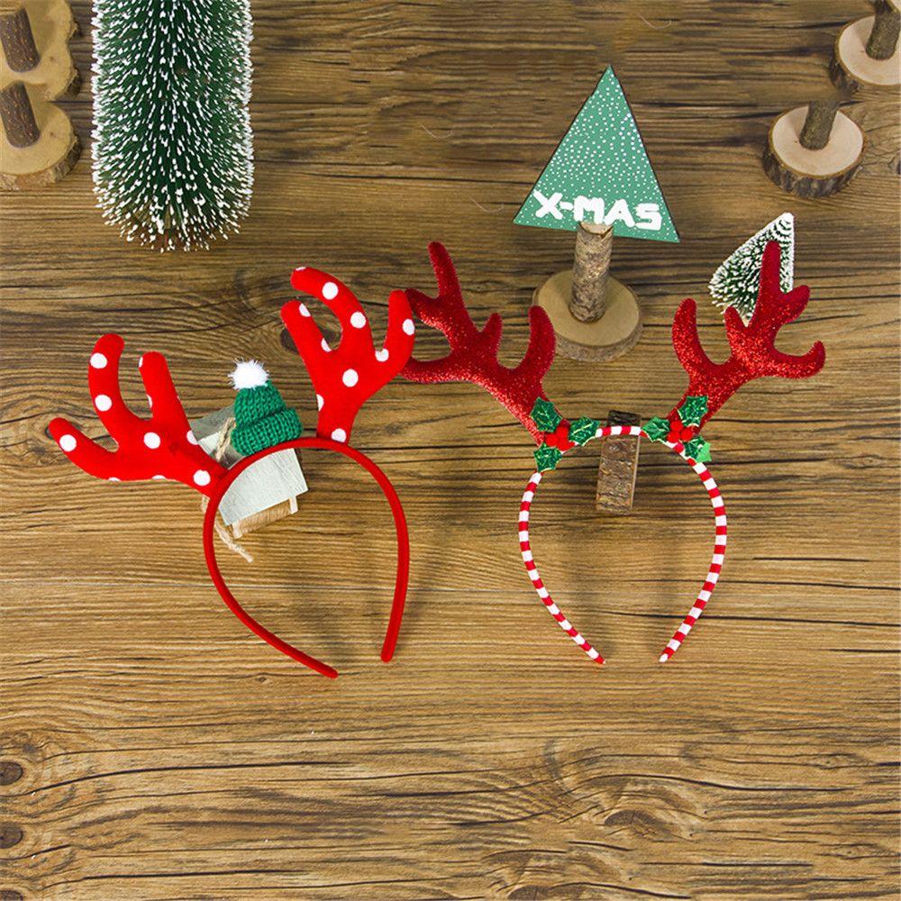 Antlers Accessories Christmas Decorations Christmas Headband Hairpin Christmas Hair Band