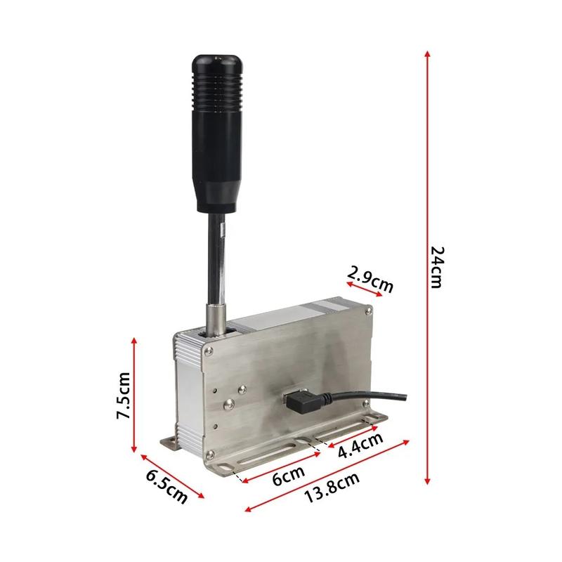 Universal Desk Mount Fixed Bracket For PC USB Handbrake, 6R/7R Hall Sensor H Gear Shifter, Sequential Gear Shifter For Logitech