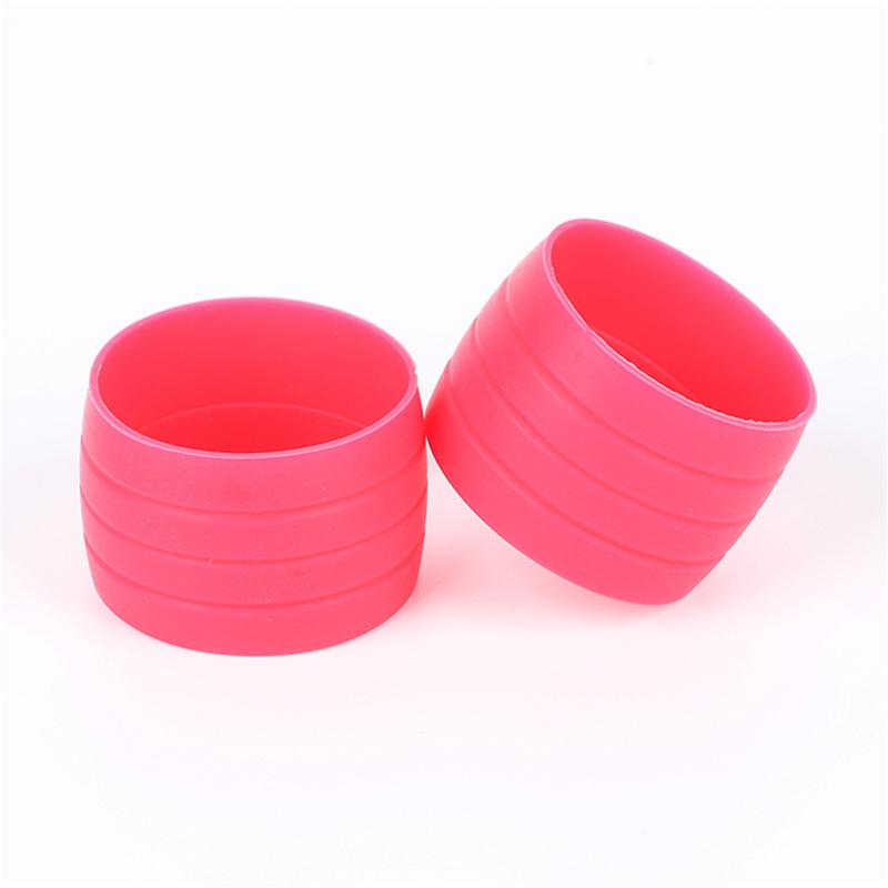 2pcs Silicone Anti-skip Bicycle Handlebar Tape plug Fixed Ring Road Bike Shift Handle Protection Cover Non-Slip Cycling Accessor