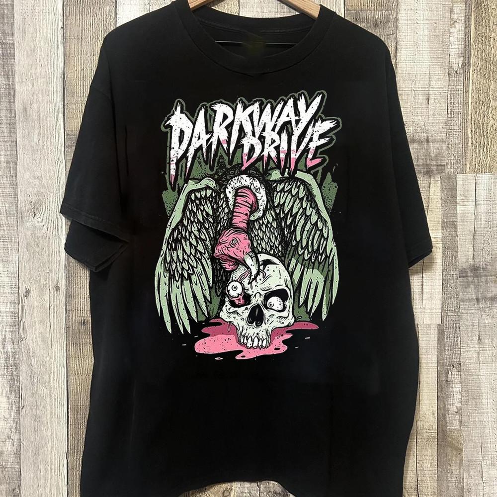 RARE Parkway Drive Black Cotton All size S-5XL Gift For Fans T-shirt Unisex T-Shirt S