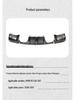 Carbon Fiber V-Style Rear Diffuser Body Kit for BMW 3 Series E92 E93