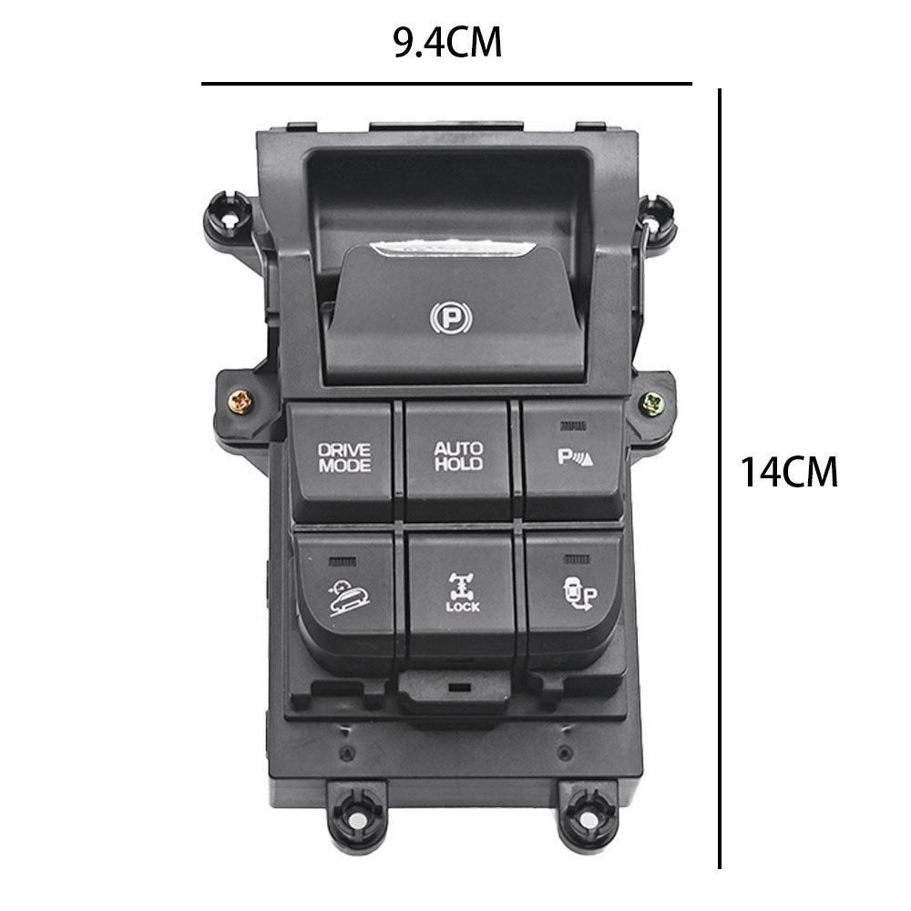 93300-D30304X fits 2016-2020 Hyundai Tucson center console multi-function parking switch.