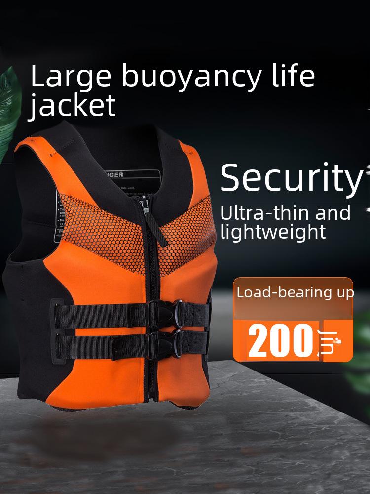 

Swimming & Fishing Life Jacket for Kids and Adults - Thickened Buoyancy Vest