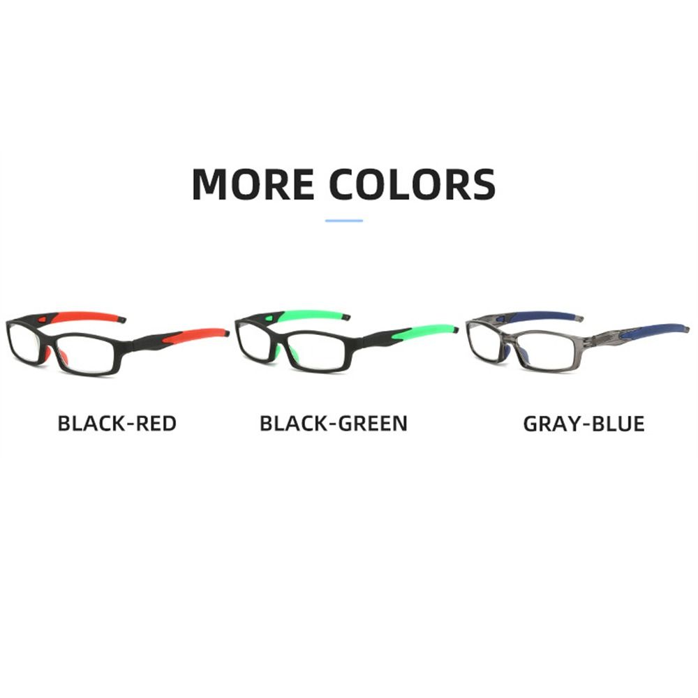Soft Silicone Leg Presbyopia Glasses Ultralight Eyeglasses Portable Reading Glasses  Sports