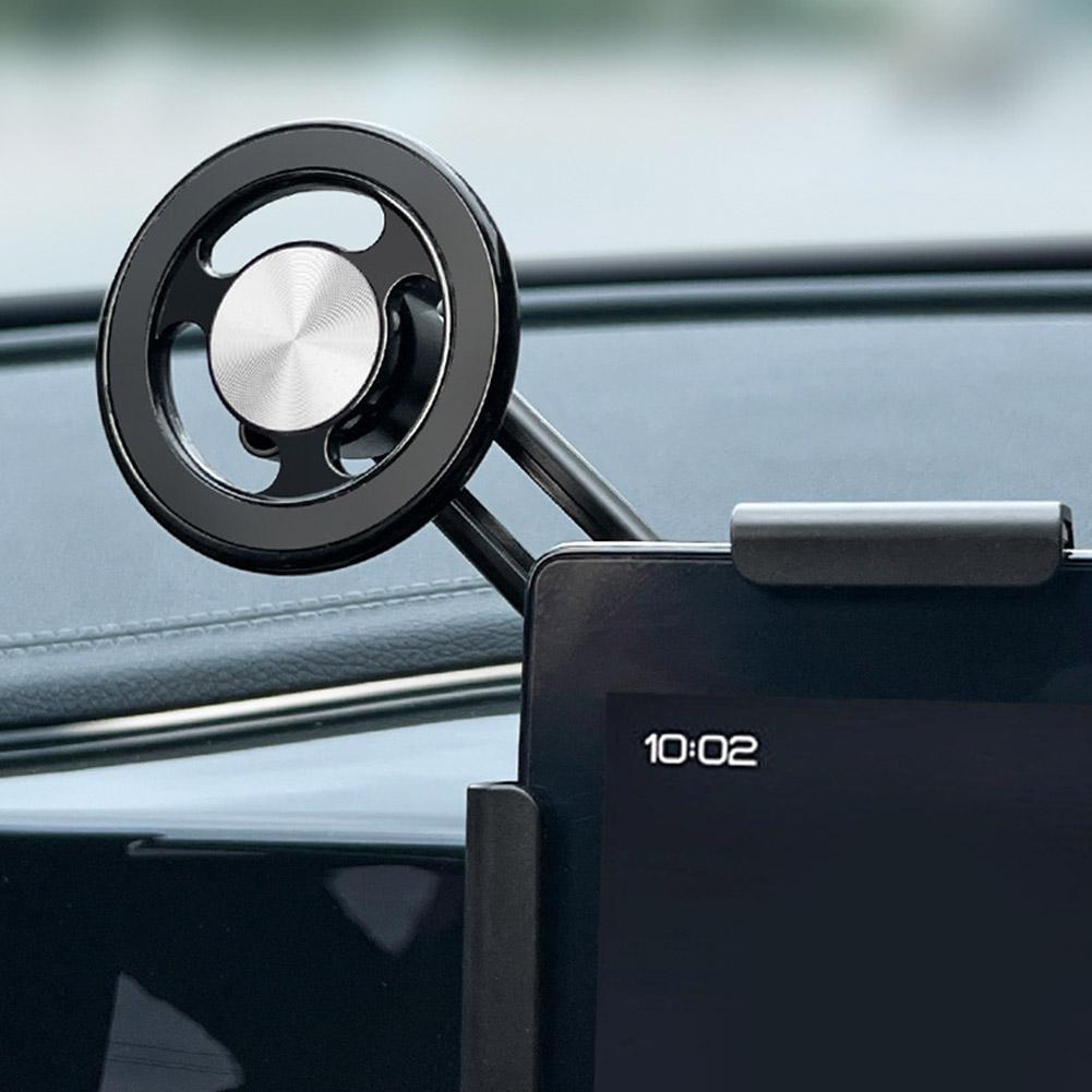 Magnetic Car Phone Holder Center Screen Mount Magnetic Stand For Smartphone Dashboard Monitor Support For Tesla Model 3 Y