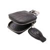 [Revetta] Crocodile Leather Smart Key Case, Black, Genuine Leather, Men's, Matte Finish [083-1crk-1]