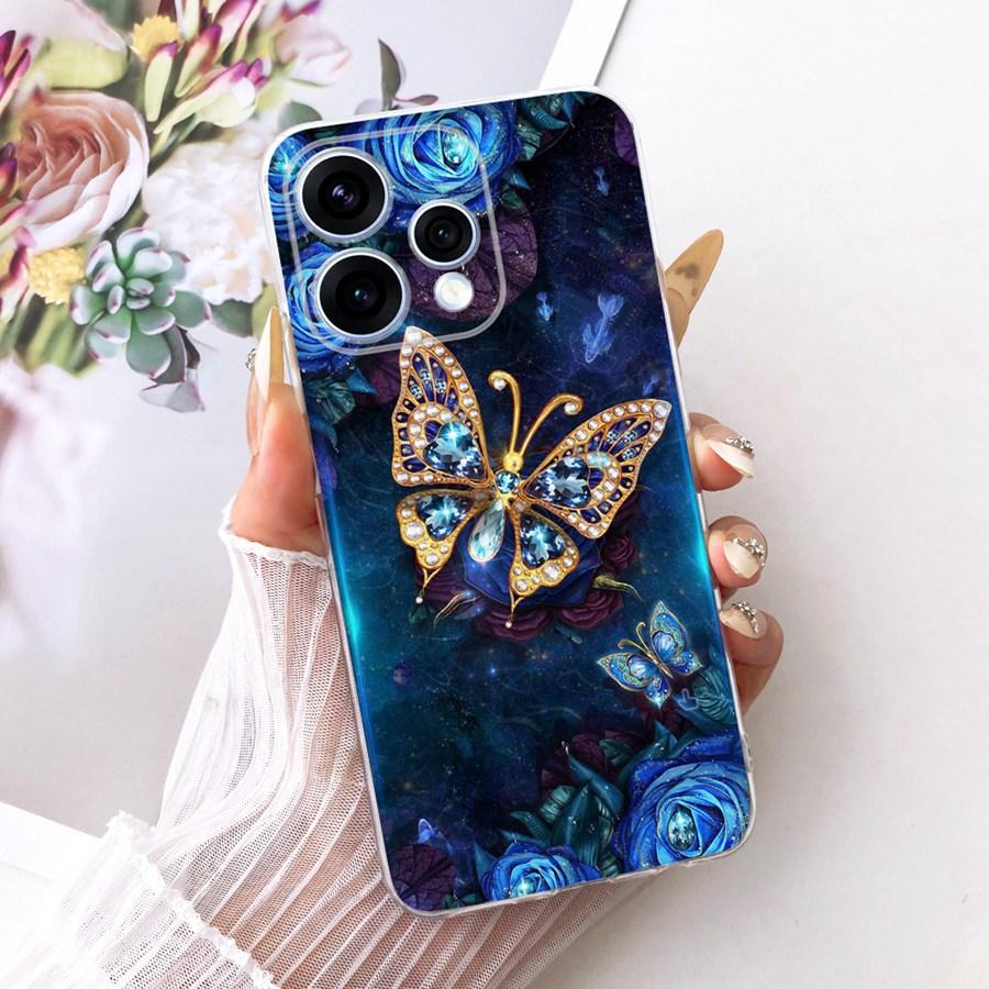 For OPPO Reno15 Reno 15F Case Cute Cat Painted TPU  Phone Case for OPPO Reno15 F Reno 15 CPH2825 Protective Soft Silicone Capa