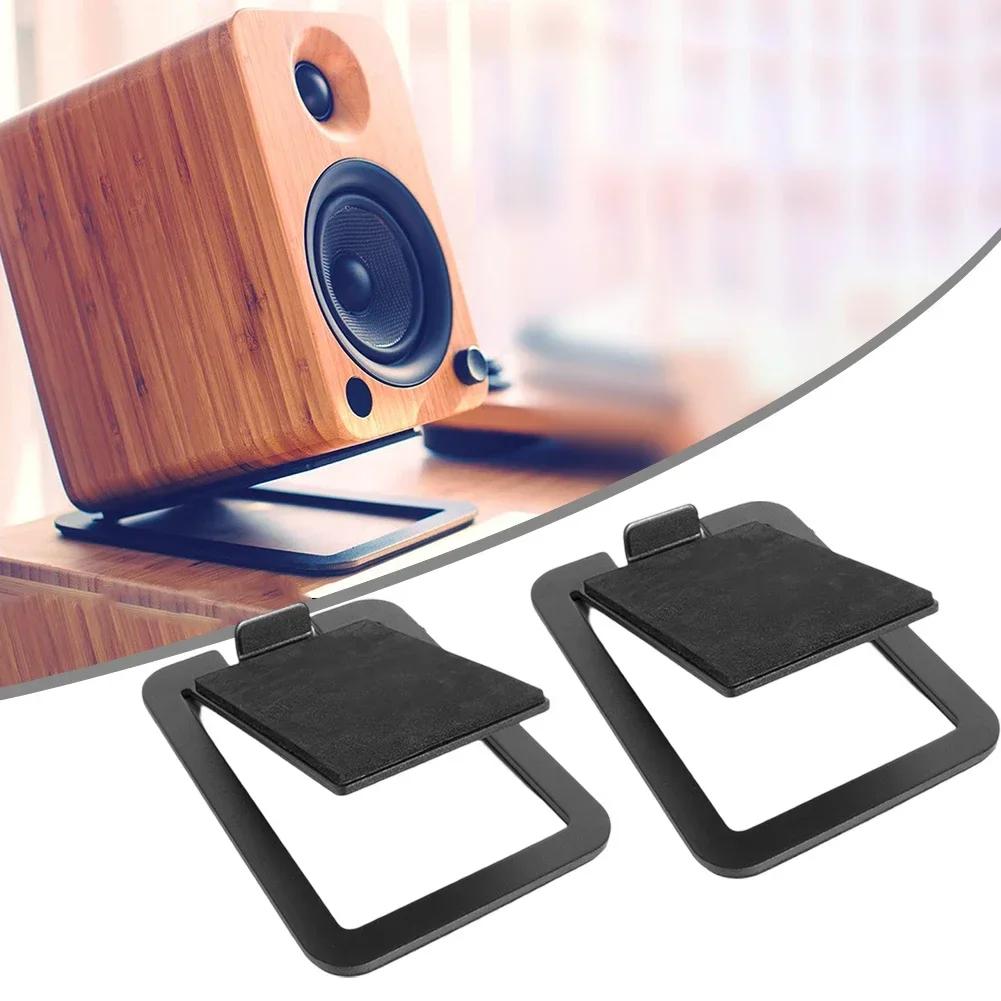 Suport pentru difuzoare de birou 2 buc. Suport pentru difuzoare de studio Suport metalic pentru depozitare Suport pentru difuzoare de birou