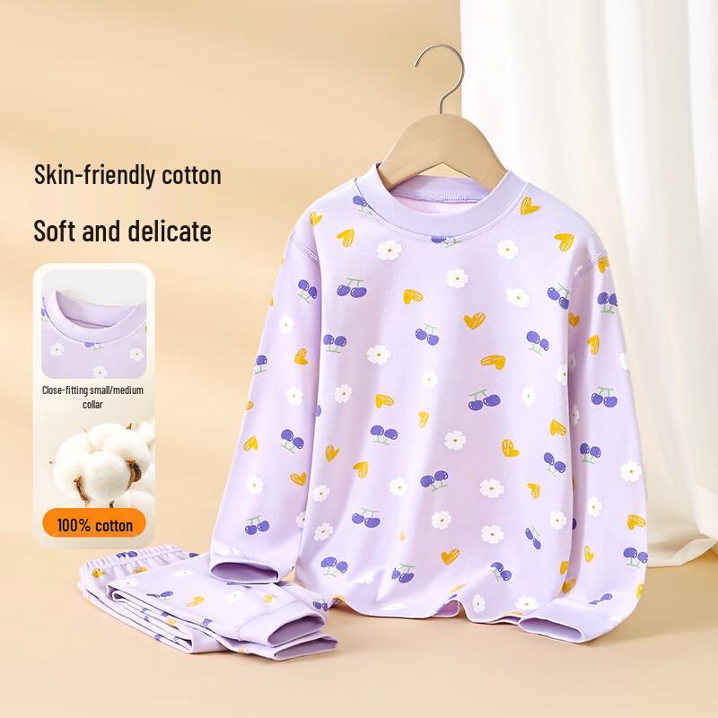 Girls  Cotton Thermal Underwear Set 170