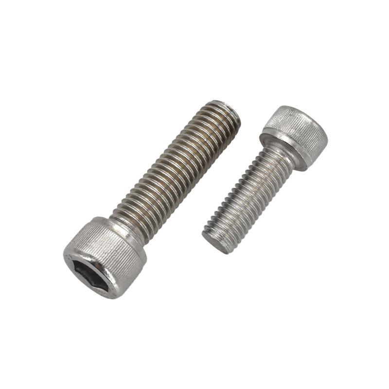 Yigu Yigu 304 Stainless Steel Reverse Thread Knurled Hex Socket Cup Head M6-M12 Screws