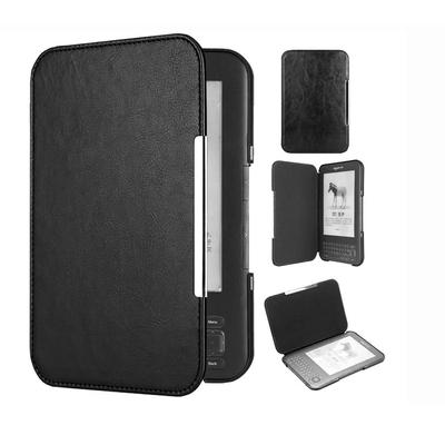 6 Inch E-Reader Case Shockproof Protective Shell Premium Folio Cover for Kindle 3 Keyboard D00901