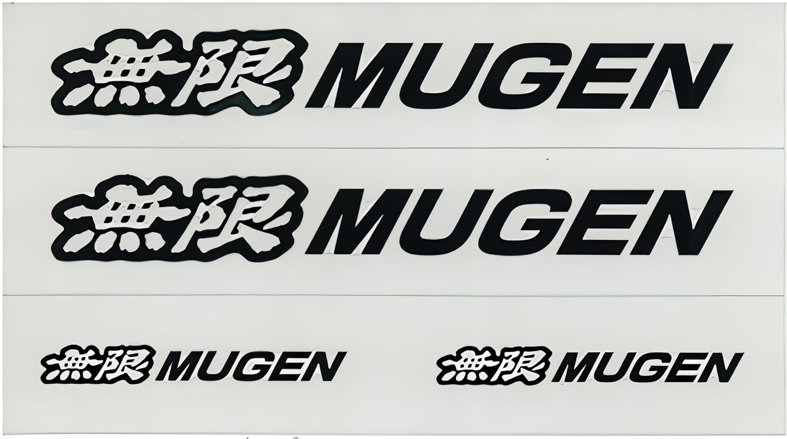 

Наклейка MUGEN A черная [Размер: С] 90000-YZ5-310A-K2